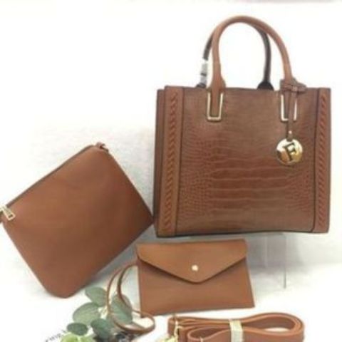 Fashion Fashionable Lady Handbags 3 in1 Set
