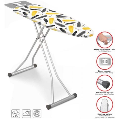 Ramtons Ironing Board 38x120cm Feathers- Ib/202