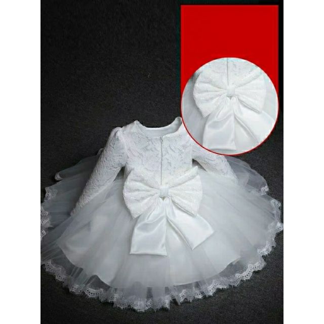 Girl's long sleeve dress