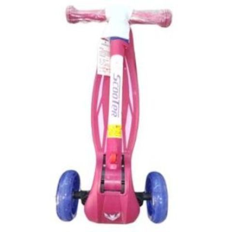 Scooter Foldable And Adjustable Height - Pink