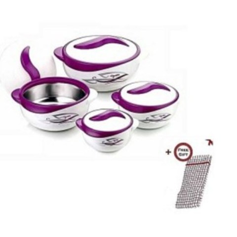 Pinnacle Set of 4 Pinnacle Parisa Hot Pot Serving Bowls