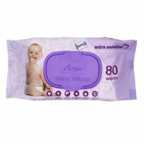 Aryuv Baby Wipes 80's