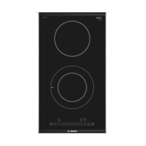 Bosch PKF675FP1E Built In Hob 2 Electric - Ceramic Black Glass