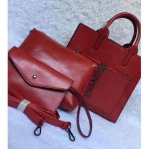Fashion Fashionable Lady Handbags 3 in1 Set