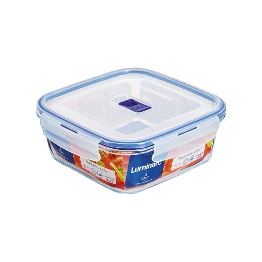 Luminarc P3552 Pure Box Flat Rim Square - 122cl