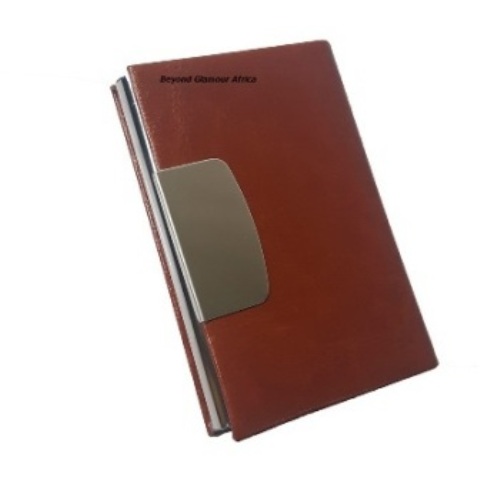 Crimson leather cardholder