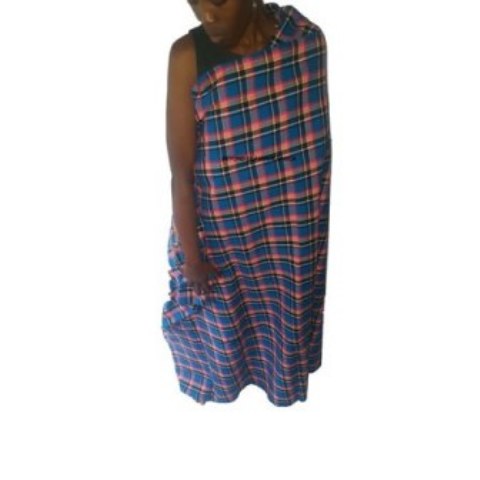 Maasai Blue Genuine Shuka