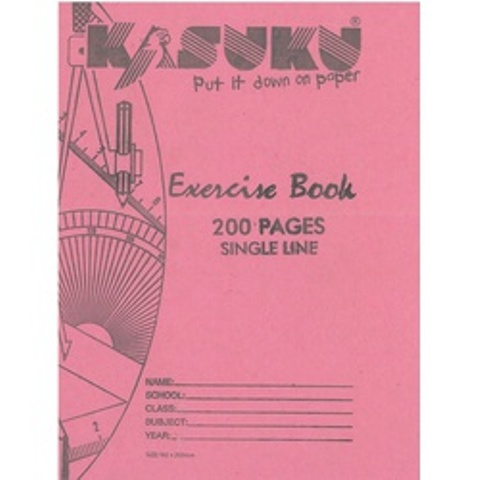 Kasuku Exercise Book 200 Pages Single Ruled MG
