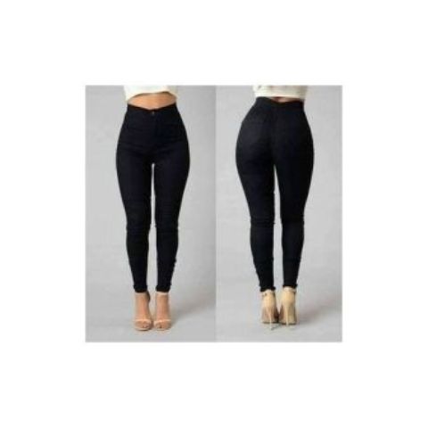 Fashion High Waist Jeans Butt Lifting Slim Fit Pants