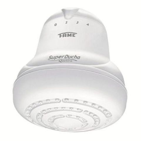 Fame Quattro Instant Hot Water Shower Heater - Salty Water- White
