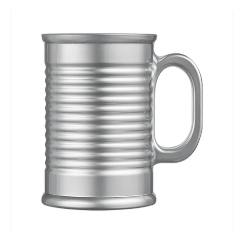 Luminarc P16 Conserve Moi Silver Alu Mug - 32cl