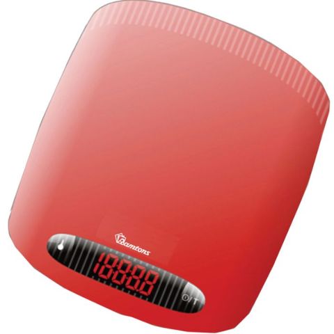 Ramtons Red Kitchen Scale- Rm/354