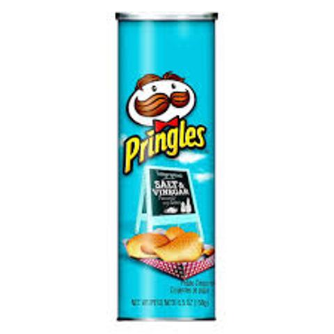 Pringles Salt and vinegar 165g