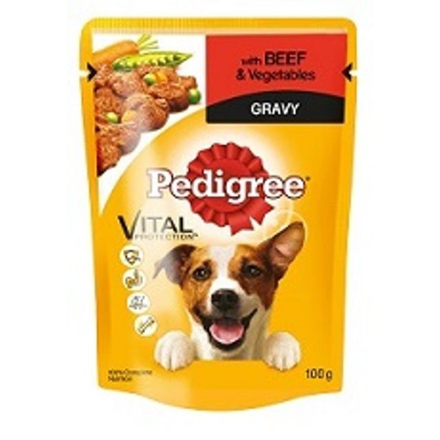 Pedigree Beef & Vegetable Gravy 100 g