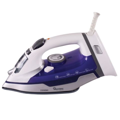 Ramtons White And Purple Steam & Dry Cordless Iron- Rm/488