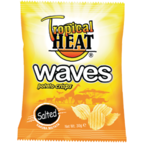 Waves crisps - salted 30g