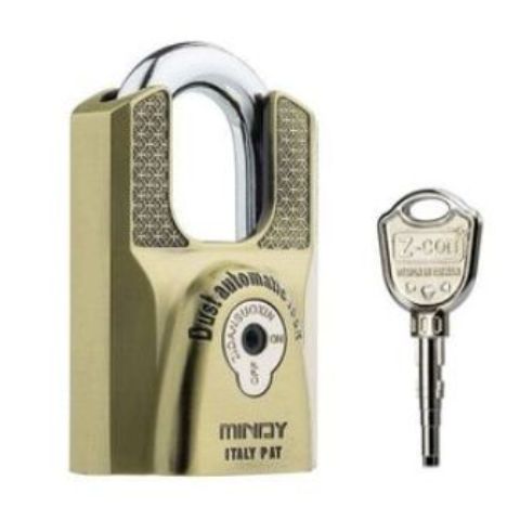 Mindy Big Padlock With Keys Indoor And Outdoor Zinc Alloy