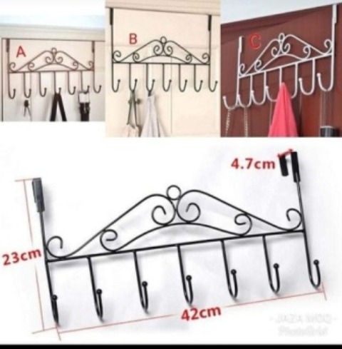Over The Door Hangers-7hooks