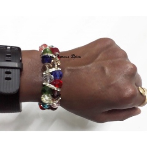 Multi color Double strand Bracelet