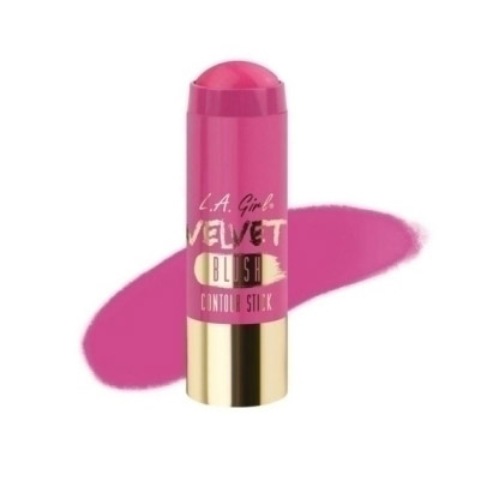 La Girl Velvet Contour Sticks Blush-Pompom -GCS588