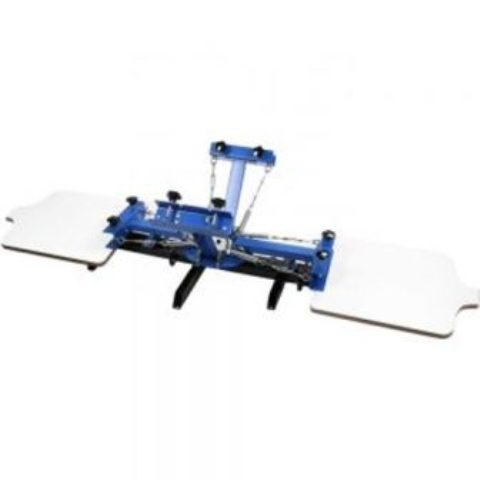 Screen Printing 4 Colors 2 Stations