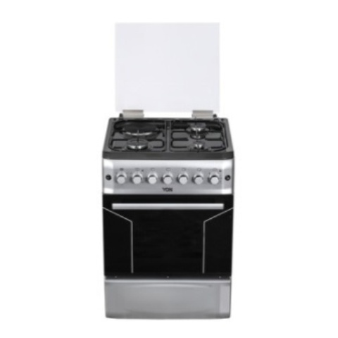 Von F6S31E2/ VAC6F031US 3 Gas + 1 Electric Cooker - Silver