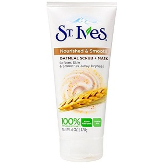 St. Ives Nourished & Smooth Oatmeal Scrub & Mask 170 g