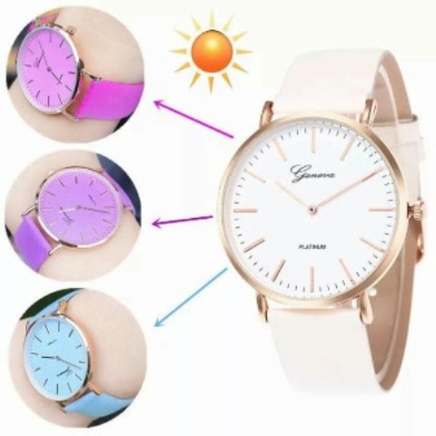 Color changing watch