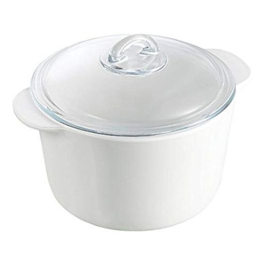 Luminarc N7579 Vitro Round Casserole with Temp Lid - 5L