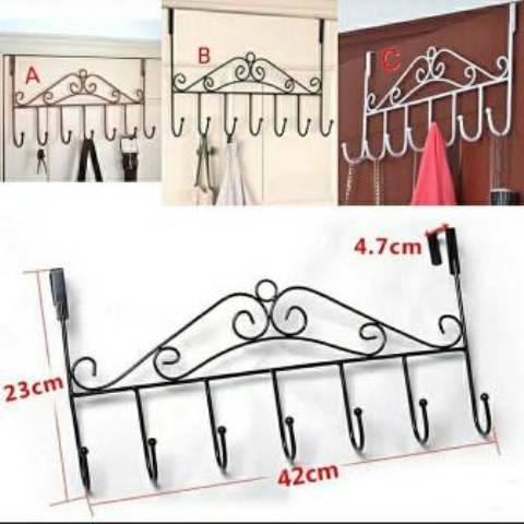 Over the door hanging racks