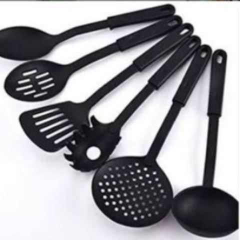 6 piece nonstick cooking spoons