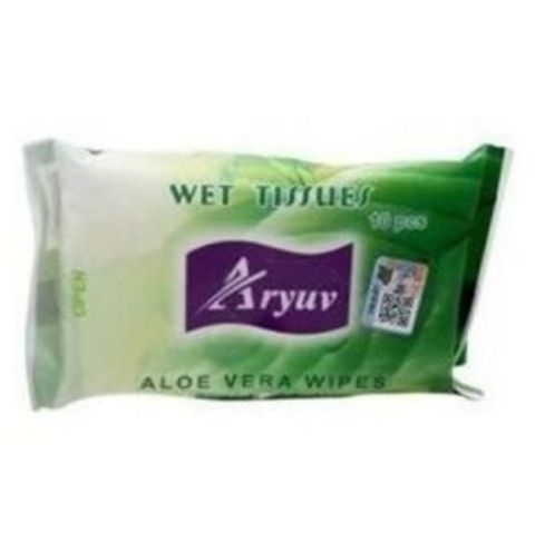 Aryuv Wet Wipes Aloe Vera