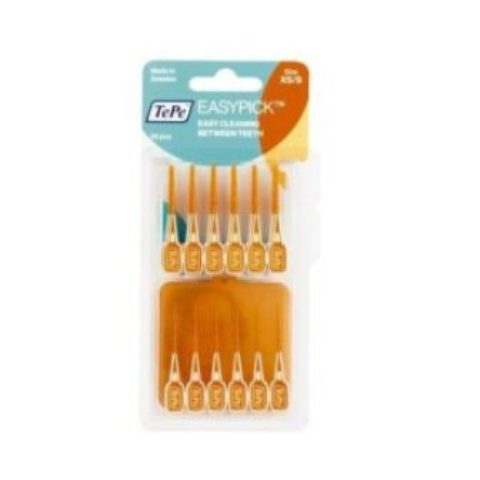 Tepe EasyPick – Orange XS/S (36) With Carry Case- Easy Cleaning Between Teeth