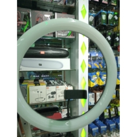 LED-Ring-Light-Dimmable 26 inches with phone holder and long stand 2m