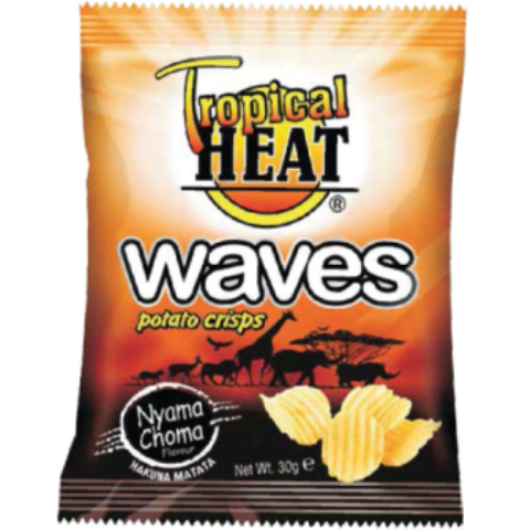 Waves crisps - Nyama Choma  30g
