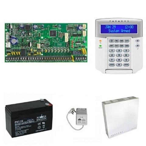 SP6000 / K32LCD K/P UPGRADE 8 ZONE M/BOX KIT / TRANSFORMER w LIGHTNING PROTECTION / POWER KINGDOM BATTERY