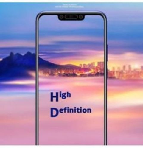 9D Full Glue Full Screen Tempered Glass Film For Huawei Y7 Prime -2019