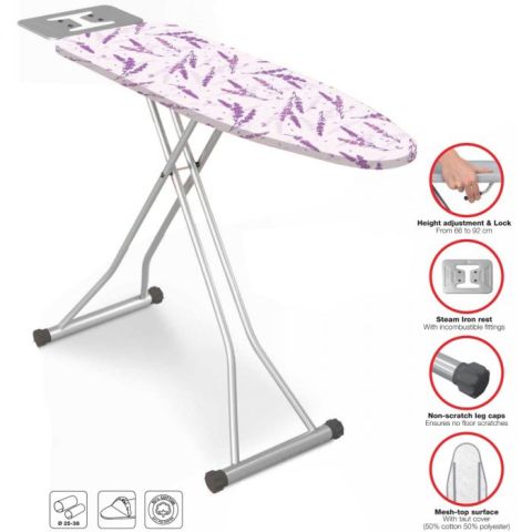 Ramtons Ironing Board 34x114cm Heather- Ib/101