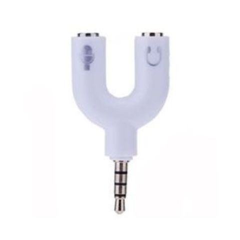 3.5mm Headset Splitter Jack Stereo Audio Adapter