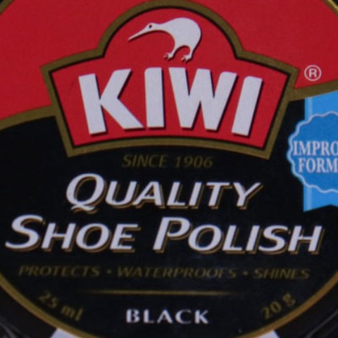 Kiwi Shoe Polish Black 25ml