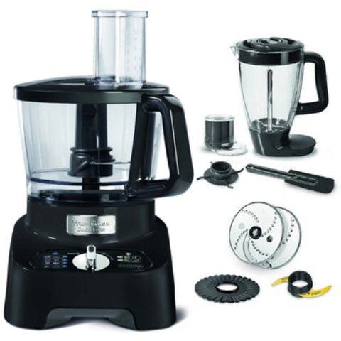 Moulinex Food Processor FP821827, Double Force Food Processor, Black, Plastic