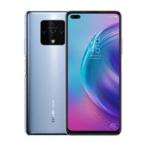 Tecno Camon 16 Premier 6.6" Inch 8GB +128GB, (Dual SIM) - Glacial Silver