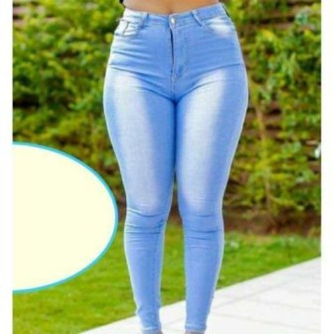 Fashion Body Shaping High Waist Ladies Jeans