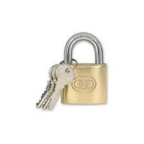 Tri-Circle Brass Padlock #101