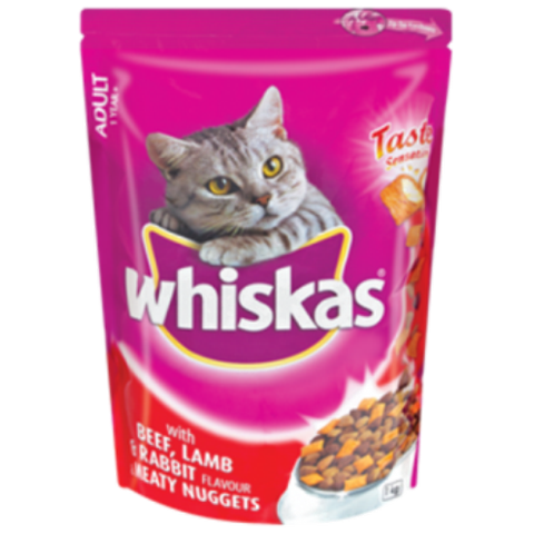 Whiskas Beef, Lamb & Rabbit 1 Kg