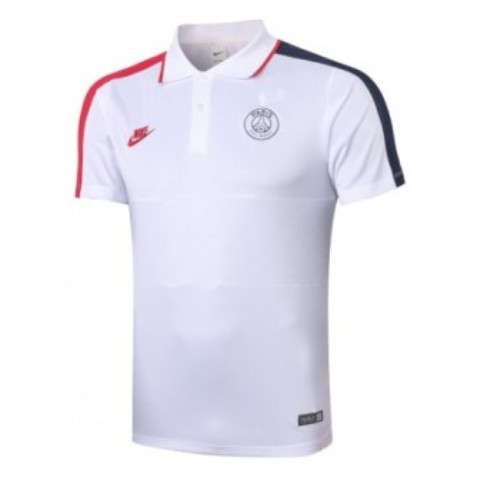 PSG white Polo 20-21 (C403)