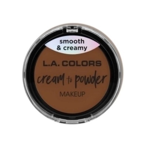 La Colors Cream to Powder Foundation Caramel CCP331