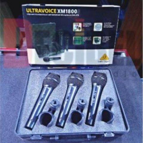 Behringer Ultravoice XM1800S Microphone (3-Pack)