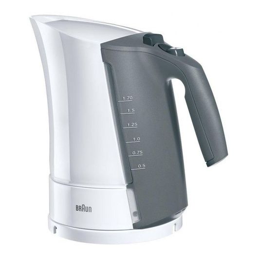 Braun WK300 Upright Kettle, 1.7L - White