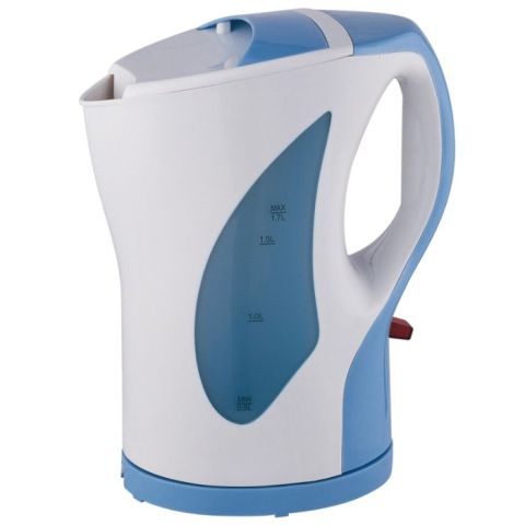 Ramtons Cordless Electric Kettle 1.7 Liters White And Blue- RM/317